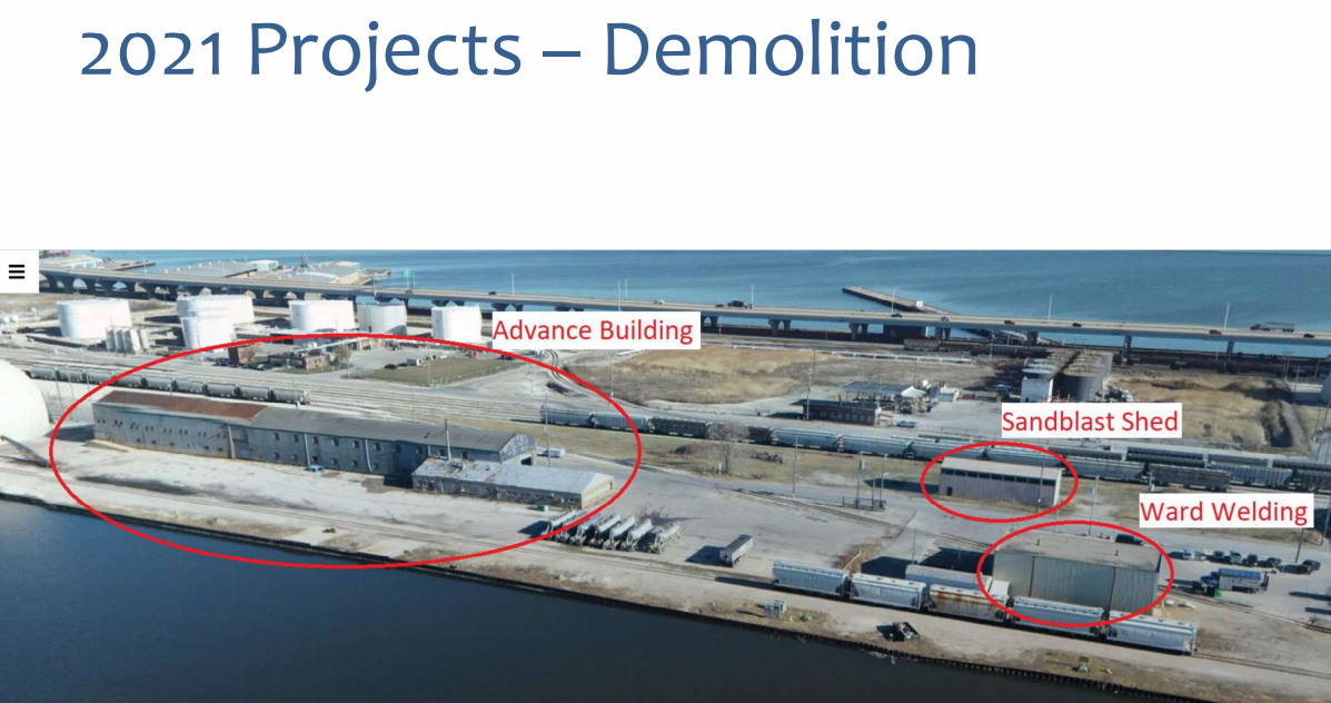 DeLong Demolition Site