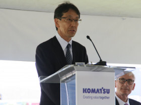 Komatsu CEO Hiroyuki Ogawa