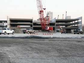 Komatsu Parking Garage Construction