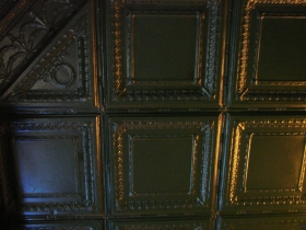 Original ceiling.