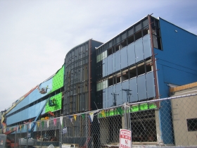 UWM School of Freshwater Sciences under construction.