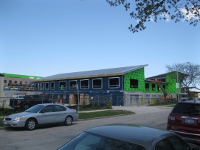 Construction of the Sojourner Family Peace Center
