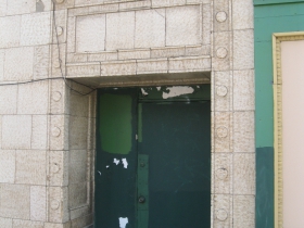Detailed doorway.