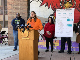 Jake Newborn at 2026 Vision Zero Press Conference