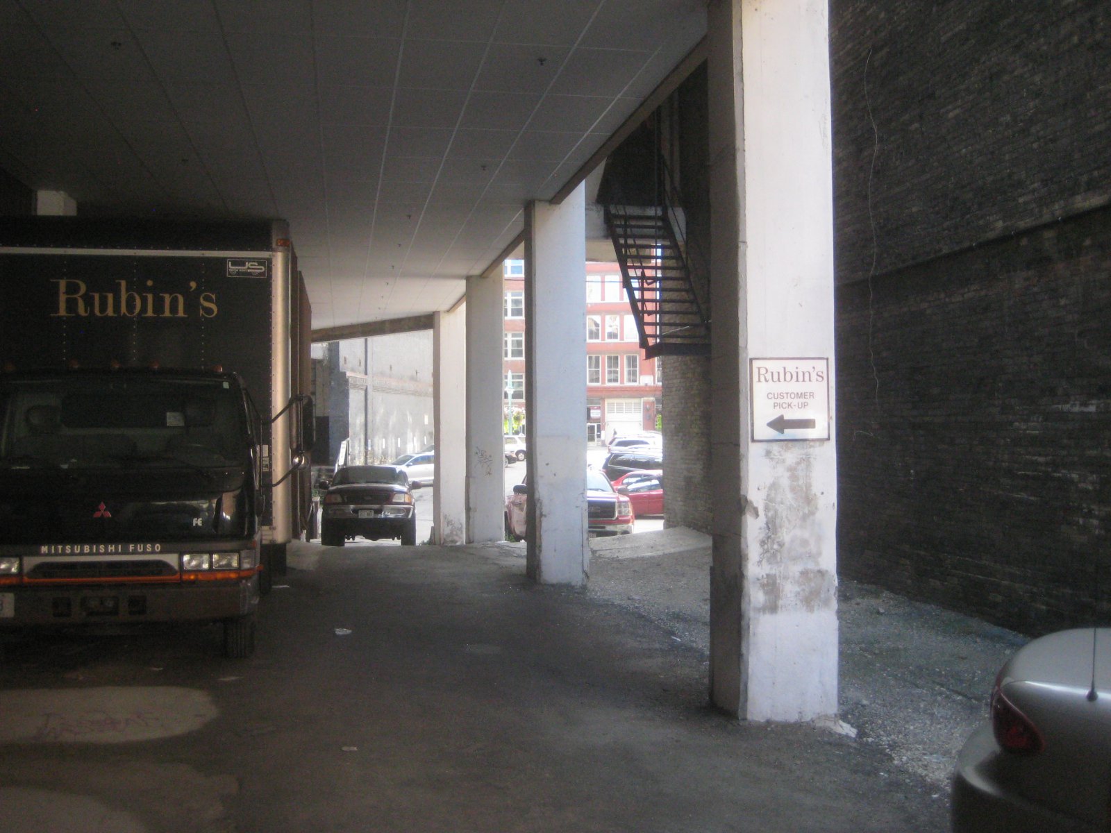 Rubin\'s Furniture loading dock