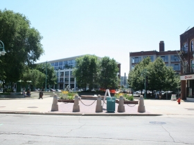 Catalano Square from the North