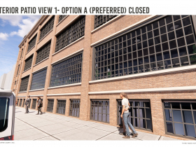 AC Marriott Third Ward - First Floor Porch AC Marriott Third Ward - First Floor Porch