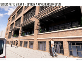AC Marriott Third Ward - First Floor Porch AC Marriott Third Ward - First Floor Porch