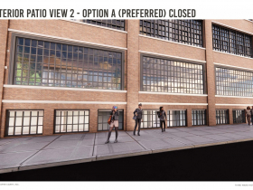 AC Marriott Third Ward - First Floor Porch AC Marriott Third Ward - First Floor Porch