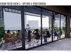 AC Marriott Third Ward - First Floor Porch AC Marriott Third Ward - First Floor Porch
