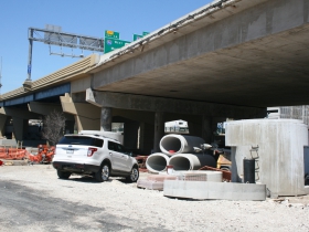 Interstate 794 construction