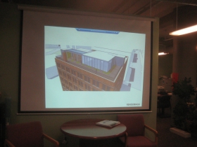 Rendering of 333 E. Chicago St. addition.