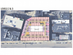 AC Marriott Third Ward Upper Floors Plan