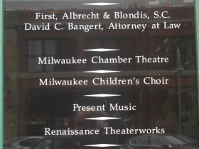 The theater companies that perform at the Broadway Theatre Center