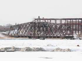 Union Pacific Swing Bridge Over Kinnickinnic River