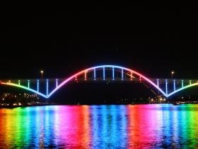 Hoan Bridge Lights