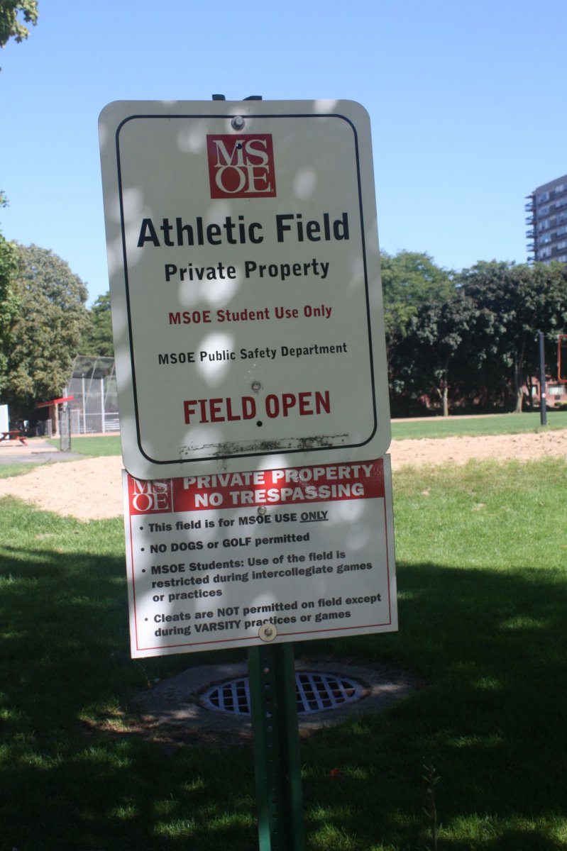 MSOE Athletic Field for students only