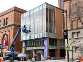 Construction Progress on Associated Bank Theater Center