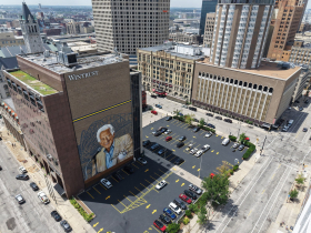 Bob Uecker Mural