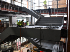 Grand Staircase at the Associated Bank Theater Center