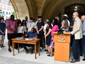 Mayor Cavalier Johnson Signs Housing Legislation