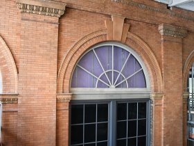 Exposed Power Plant Wall at the Associated Bank Theater Center