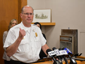 Fire Chief Aaron Lipski
