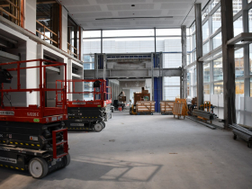 Future Skywalk at Renovated NM North Building