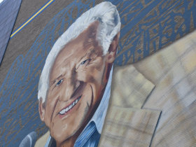 Bob Uecker Mural