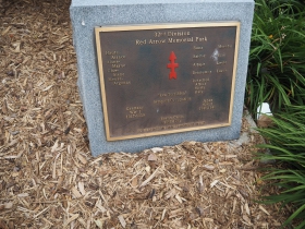 Red Arrow Park Memorial