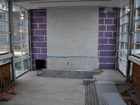 Marble Installation in NM North Building