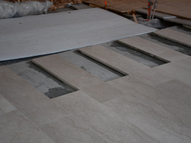 Marble Installation in NM North Building