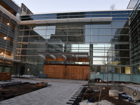 NM North Building Plaza Exterior