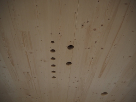 Pre-Drilled Holes