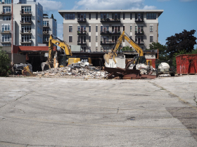 1237 N. Van Buren St. Demolition
