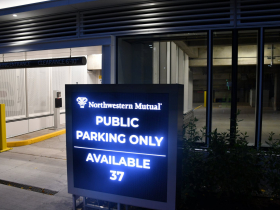 Public Parking in Renovated NM Parking Structure