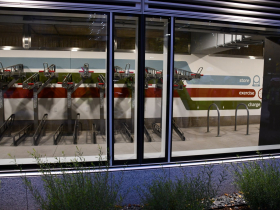 Employee Bike Parking at NM North Building