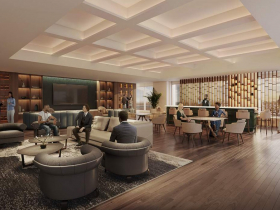 100 East Lounge Rendering