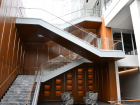 Connecting Stair at Northwestern Mutual North Building 