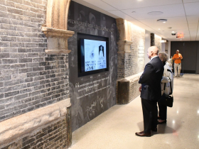 Milwaukee Rep History Wall
