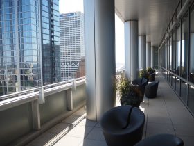 Private Deck at Johnson Financial Group
