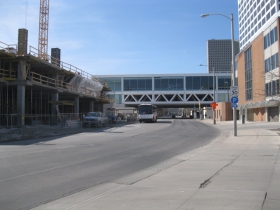 Construction of 833 East.