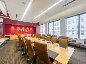 Existing Interior of Johnson Controls Building - 2024