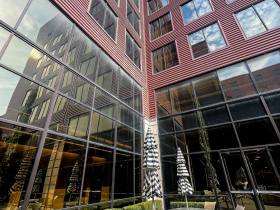 Existing Interior of Johnson Controls Building - 2024