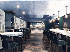 Rendering of the basement of Third Coast Provisions