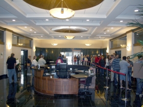 Lobby of the Wisconsin Gas Building.