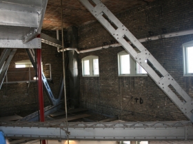 Interior of the tower.