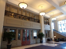 The interior of the City Center at 735 N. Water Street