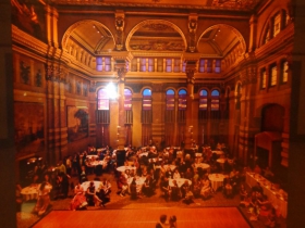 Painting of the Grain Exchange in its full glory.