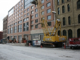 Milwaukee Marriott Downtown Hotel Construction